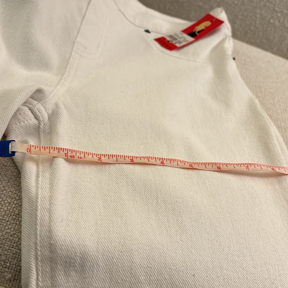 Spanx Cropped Deni Leggings Soft Denim White - Picture 9 of 14